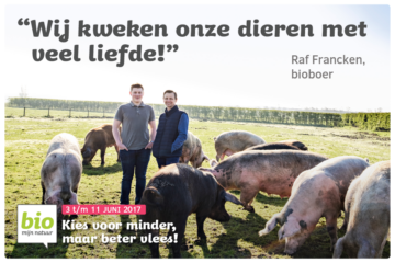 Biovlees Campagne Raf Francken Web
