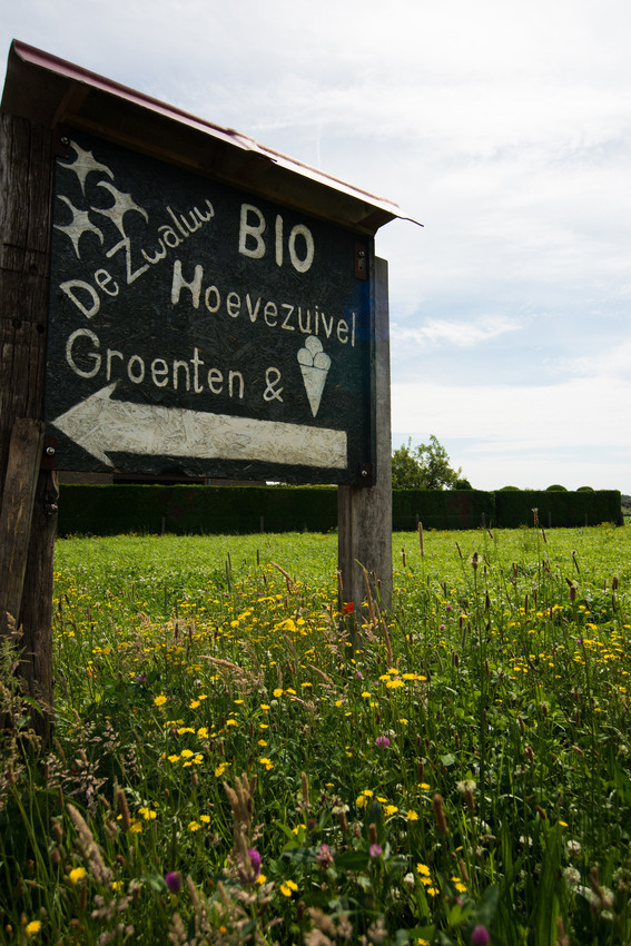 Kjell Gryspeert bij bioboerderij De Zwaluw bio mijn natuur hoevezuivel hoeveverkoop recht van de boer